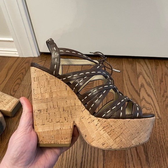 Michael Kors Y2K Runway Platform Wedges - Picture 8 of 16